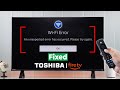 How to Fix WiFi not Working on Toshiba Smart 4K Fire TV!