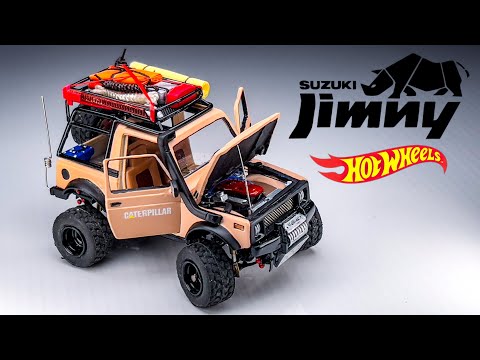 Awsome Detailed suzuki Jimny Offroad HotWheels Custom