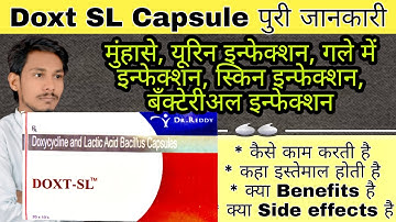 Doxt SL Capsule Review in Hindi | Doxycycline Hyclate & Lactic Acid Bacillus Capsule