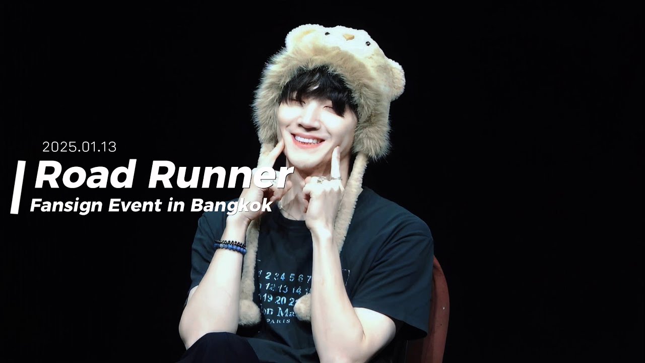 250113 | JAY B [Road Runner] Fansign Event in Bangkok(제이비 [로드러너] 방콕 팬 ...