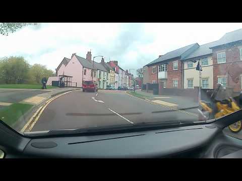 4k Dash Cam Footage, A little drive in Durham, England Part 1/2