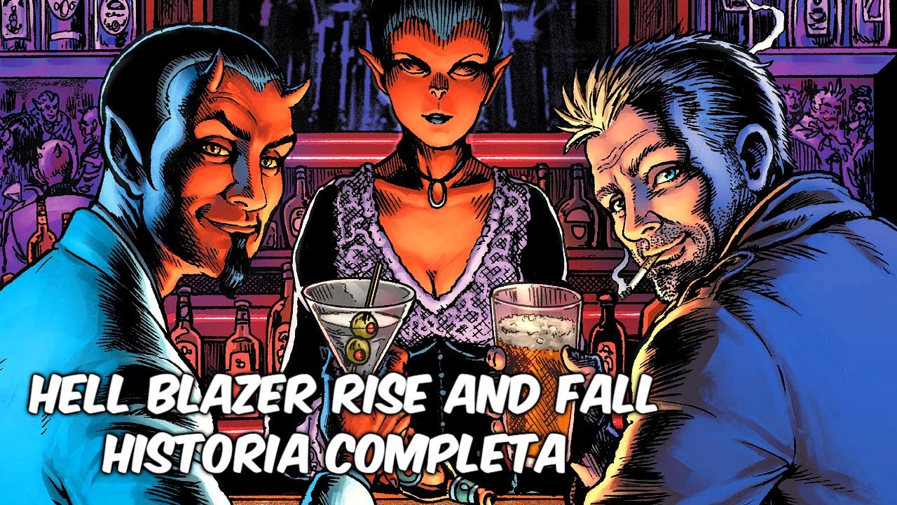 CONSTANTINE AYUDA AL DIABLO/LUCIFER "Hellblazer - Rise and Fall" HISTORIA COMPLETA