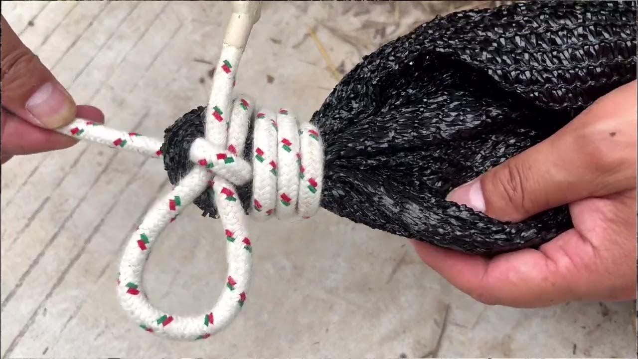 Absolutely the BEST and Easiest Camping Knot!! （Tarp Knots） YouTube