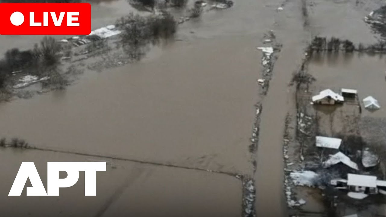 LIVE | Drone Footage Shows Severe Flooding Across Kosovo | APT - YouTube