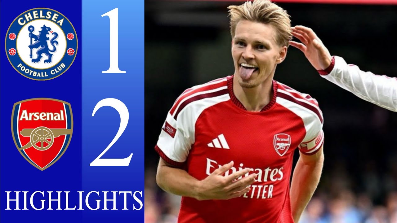 Arsenal vs Chelsea Highlights 2-1 KAI HAVERTZ & martin ødegaard GOALS! 🔥 Premier League Highlights