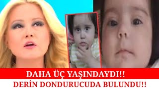 MÜGE ANLI'DA ARANIYORDU, 3 YAŞINDAKİ LİNA NAZLI ERBAY'IN CESEDİ DERİN DONDURUCUDAN ÇIKTI!!