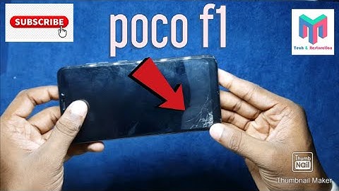 POCO F1 DISPLAY REPLACEMENT  #techandrestoration