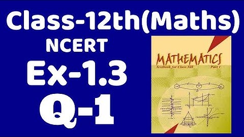 Class 12 Ex1.3 Q1 maths ncert gof fog, composition of function and inverse,VKS Maths XII, Chapter 1