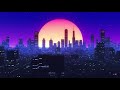 Synth city screensaver 10 hours full