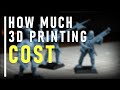 How much does it cost to print a fantasy miniature?