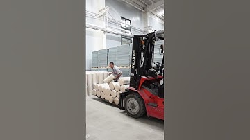 Welded Wire Mesh Roll Loading #shorts