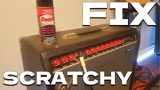 Fix Scratchy Sounding Amplifier Knobs and Pots