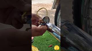 bike mein horn fitting karne ka best jugaad ✅😱 #mechanicj...
