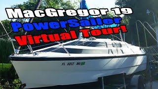 MacGregor 19 Sailboat Tour