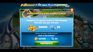 Cooking Fever Challenge - The Flipping Pancake Level 1-15