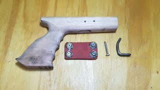 Easy and Simple Speargun Trigger / cara membuat trigger senapang ikan
