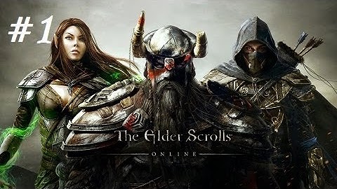 The Elder Scrolls Online (Part 1) The Aldmeri Dominion - Dark Elf Sorcerer