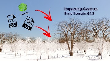 True Terrain 4.1.3 - How to import external assets