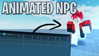 How To Make An NPC Play An Animation - Roblox Studio