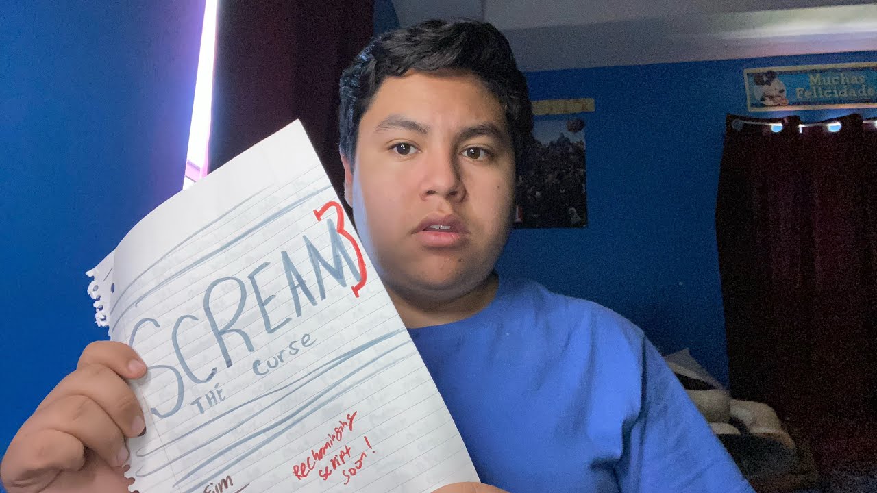 I found an old script for my old Scream franchise! - YouTube