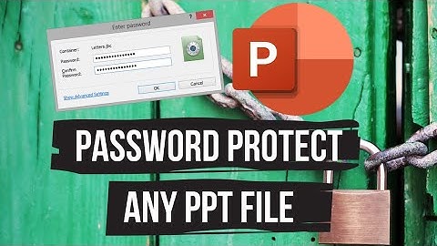 Password Protect Your Powerpoint File (Quick & Easy)