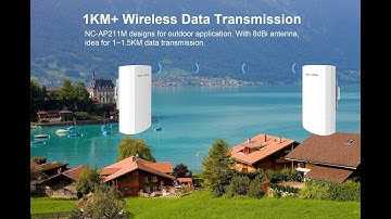 2.4GHz 300Mbps High Performance Outdoor CPE---NC-AP211M