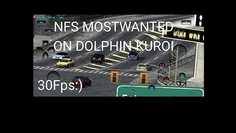 NFS MOSTWANTED ON DOLPHIN KUROI