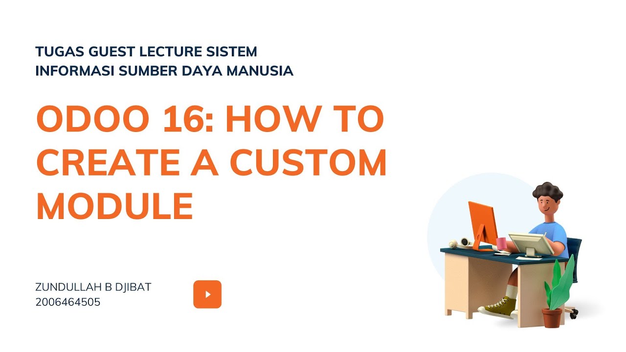 ODOO 16 HOW TO CREATE A CUSTOM MODULE LIBRARY MODULE YouTube Odoo 16 how to create a custom module library module youtube