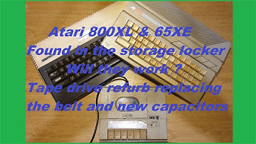 Amazing Atari 800XL & 65XE discovery in storage locker