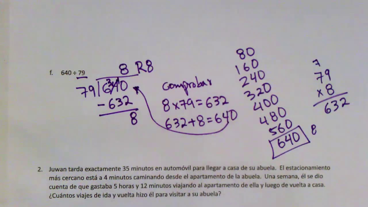 Grado 5 Modulo 2 leccion 21 - YouTube