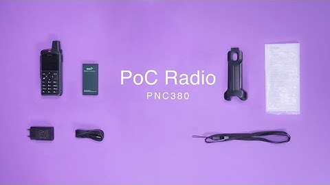 Hytera PoC Radio PNC380 First Look