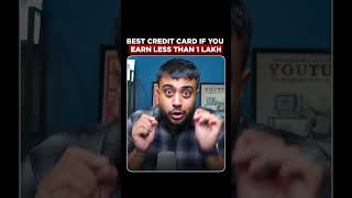 ₹1 lakh se kam income ke liye Yeh best credit card hai!