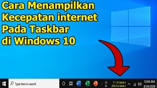 Cara Menampilkan Kecepatan internet di Taskbar Windows 10 screenshot 5