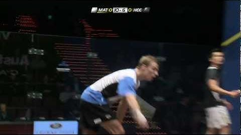 Squash : Nick Matthew v. Ong Beng Hee : PSA Australian Squash Open 2011