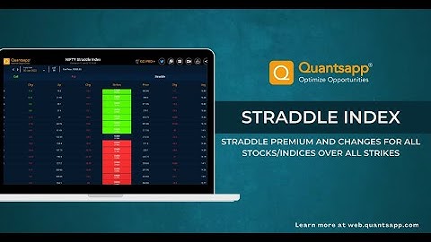 Straddle premium and changes for all stocks/Indices over all strikes
