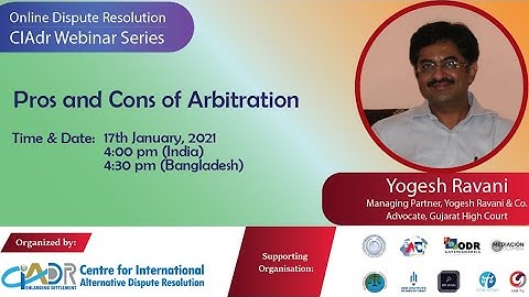 Pros & Cons of Arbitration