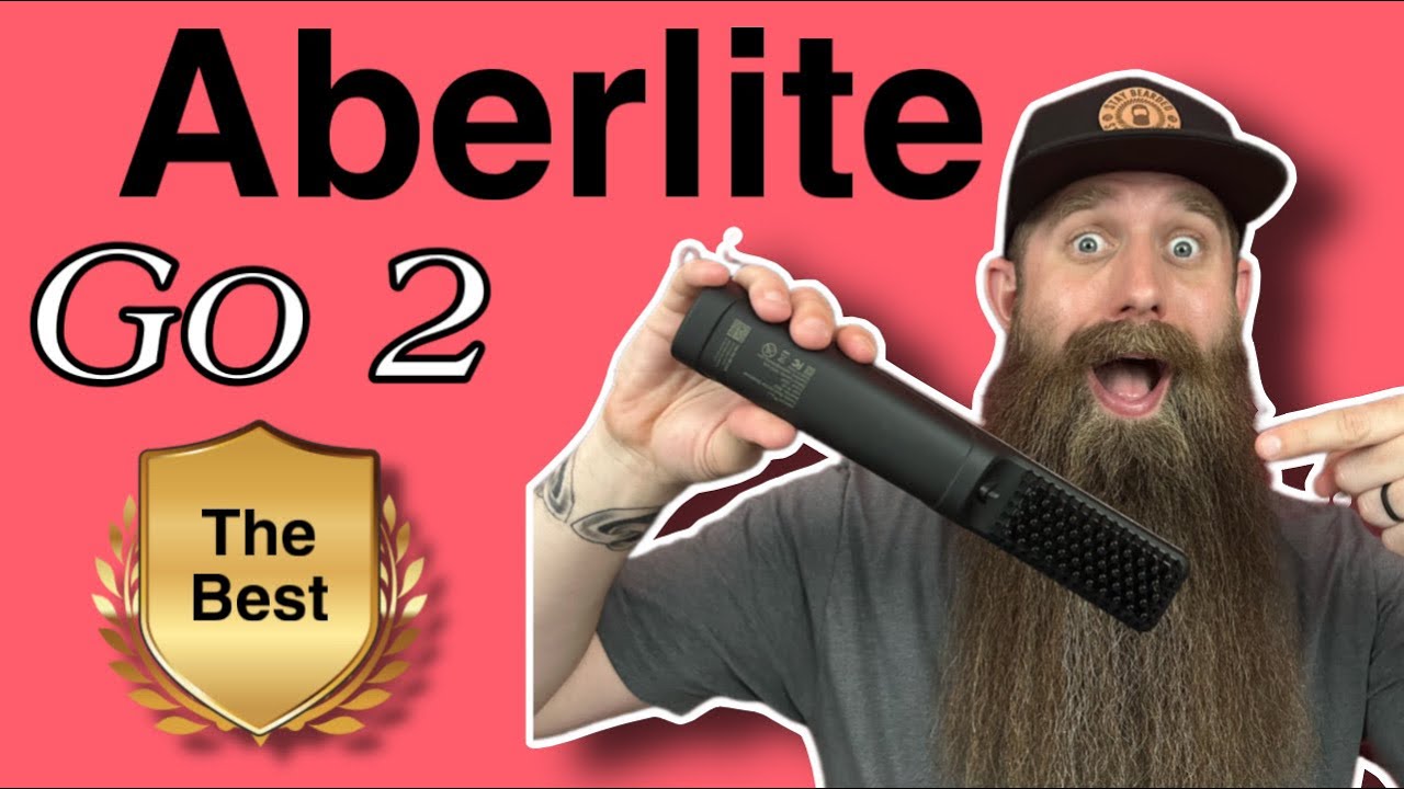 Aberlite Go 2 - BEST Cordless Beard Straighter/Heated Brush! - YouTube