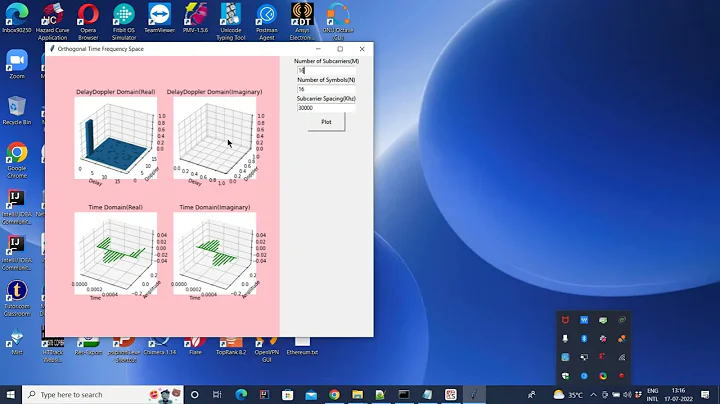 Orthogonal Time Frequency Space Waveform Exploration