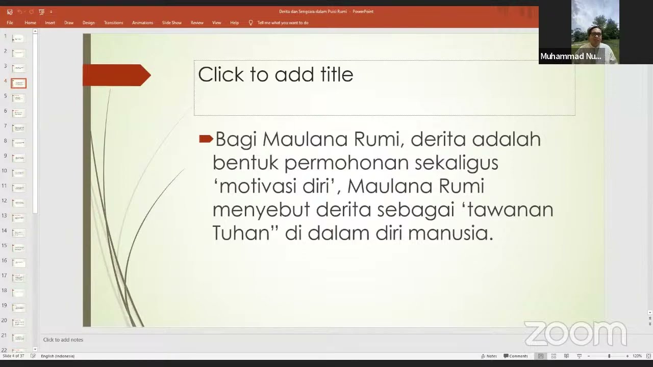 Kajian HAVARA with M. Nur Jabir : Luka dan Cahaya