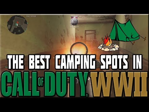 BEST CAMPING SPOTS IN CALL OF DUTY WWII!