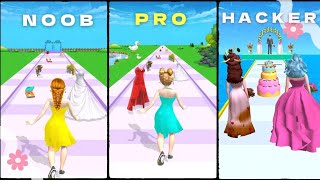 NOOB vs PRO vs HACKER || Wedding Race ||#funny #comedy #game #gta #girl #weddingrace