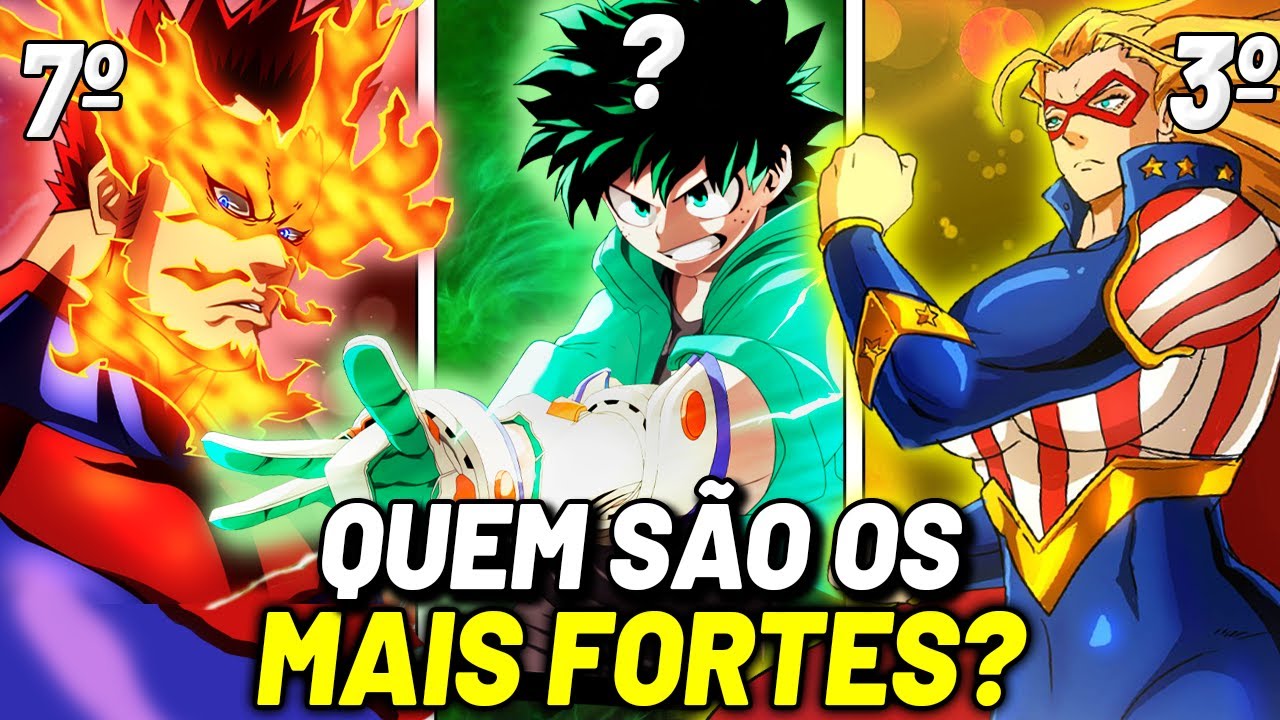 As 10 personagens femininas mais poderosas de Boku No Hero Academia! -  Aficionados