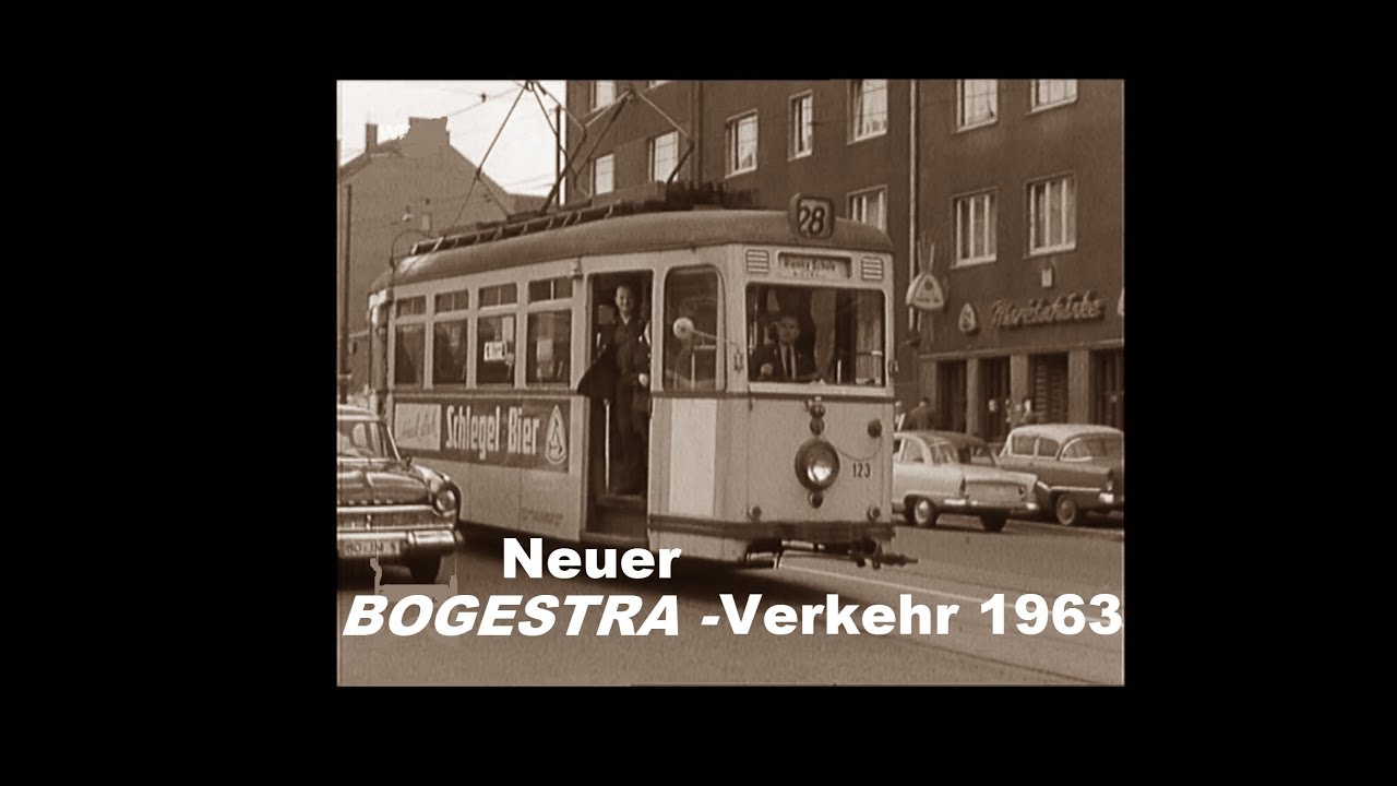 Neuer Bogestra-Einkaufsverkehr [WDR 1963]