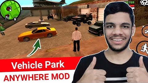 Gta san andreas car parking mod | save car anywhere gta sa android | gta sa | vehicle packing