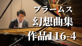 Brahms: Fantasien Op.116-4 Intermezzo in E Major / 権田晃朗 Gonda Teruaki