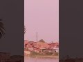 my village evening view