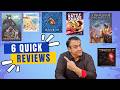 6 Quick Reviews with Joey Evans