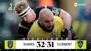 THRILLER AT THE STOOP 🔥 | Sharks 32-31 Clermont | Challenge Cup Semi-Final Highlights