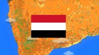 Recreating The Yemeni Civil War (WorldBox Timelapse)