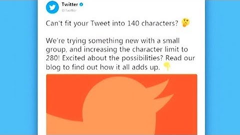 Twitter tests out plan to increase character limit to 280